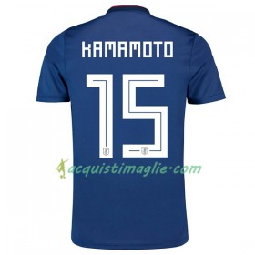 Divisa di Calcio Giappone Kamamoto 15 Prima Mondiali 2018